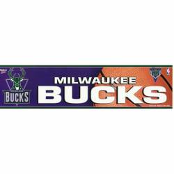 Milwaukee Bucks Retro - 3x12 Bumper Sticker Strip