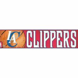 Los Angeles Clippers - 3x12 Bumper Sticker Strip