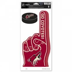 Phoenix Coyotes - Finger Ultra Decal 2 Pack