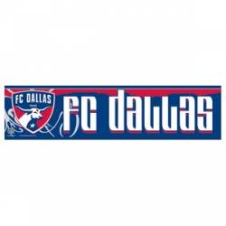 FC Dallas - 3x12 Bumper Sticker Strip