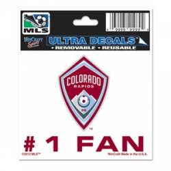 Colorado Rapids #1 Fan - 3x4 Ultra Decal