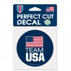 United States Olympic Team USA Navy - 4x4 Die Cut Decal