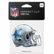 Dallas Cowboys Helmet - 4x4 Die Cut Decal