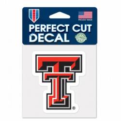 Texas Tech University Red Raiders - 4x4 Die Cut Decal