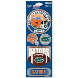 University Of Florida Gators - Set Of 5 Prismatic Sticker Sheet