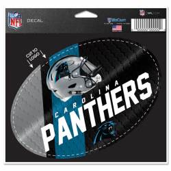 Carolina Panthers - 3.5x5.5 Vinyl Oval Sticker