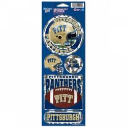 University Of Pittsburgh Panthers - Prismatic Decal Set
