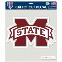 Mississippi State University Bulldogs - 8x8 Full Color Die Cut Decal