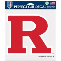Rutgers University Scarlet Knights - 8x8 Full Color Die Cut Decal