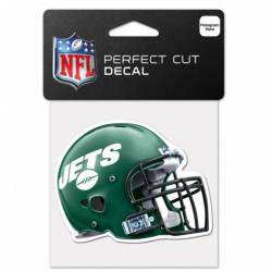 New York Jets 2019-Present Helmet - 4x4 Die Cut Decal