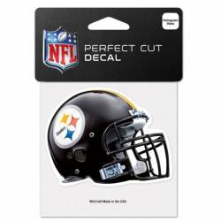 Pittsburgh Steelers Helmet - 4x4 Die Cut Decal
