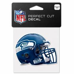 Seattle Seahawks Helmet - 4x4 Die Cut Decal