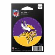 Minnesota Vikings - 3x3 Round Vinyl Sticker