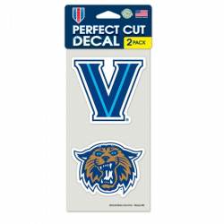 Villanova University Wildcats - Set of Two 4x4 Die Cut Decals