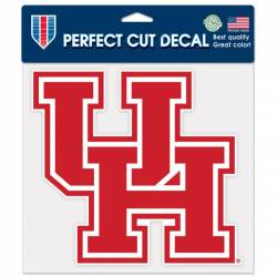 University Of Houston Cougars - 8x8 Full Color Die Cut Decal