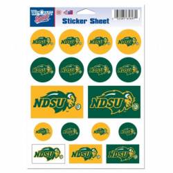North Dakota State University Bison - 5x7 Sticker Sheet