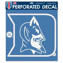 Duke University Blue Devils - 17x17 Perforated Shade Decal