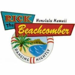 Rick The Beachcomber - Vinyl Sticker