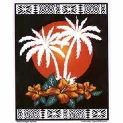 Hawaiian Palms - Vinyl Sticker