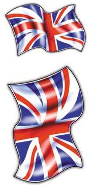 United Kingdom Flags Sticker