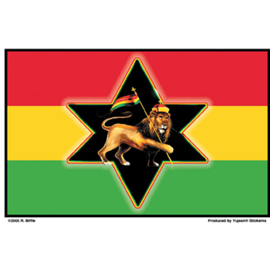 Rasta Flag Sticker