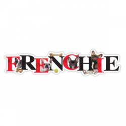 Frenchie - Alphabet Magnet