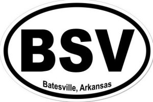 Batesville Arkansas - Sticker