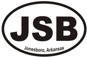 Jonesboro Arkansas - Sticker