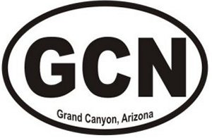 Grand Canyon Arizona Oval Sticker