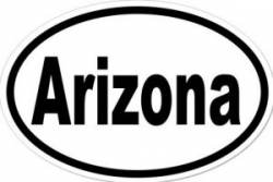 Arizona - Oval Sticker