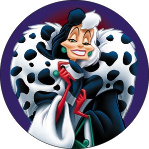 Cruella Shades Button