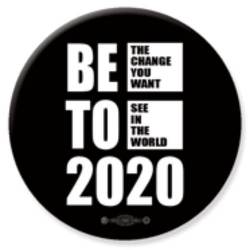 Beto Be The Change You Want To See in The World - Button