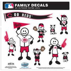 Cincinnati Reds - 11x11 Large Family Decal Set