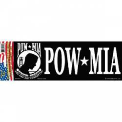 POW MIA You Are Not Forgotten - Bumper Sticker