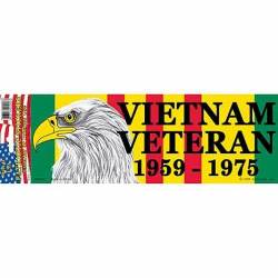 Vietnam Veteran 1959-1975 - Bumper Sticker