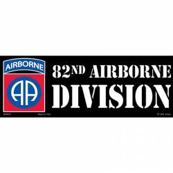 United States Army 82nd Airborne Division - Bumper Sticker