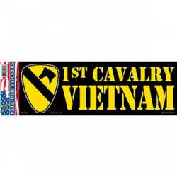 United States Army 1st Cavalry Vietnam - Bumper Sticker