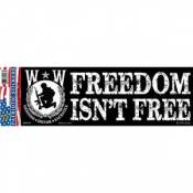 Wounded Warrior Freedom Isn't Free - Bumper Sticker