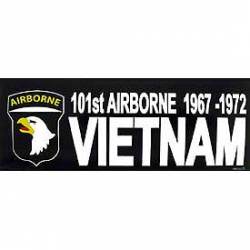 Vietnam Veteran 101st Airborne 1960 - Bumper Sticker