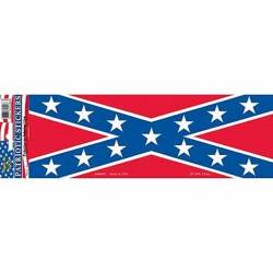 Confederate Rebel Flag - Bumper Sticker