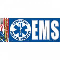 EMS Emergency Medical Services - Bumper Sticker