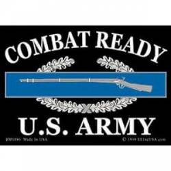 United States Army Combat Ready - Bumper Sticker