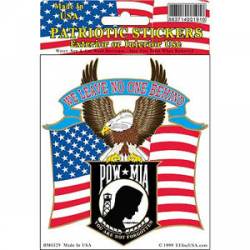 POW MIA We Leave No One Behind - Sticker