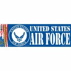 United States Air Force Round Seal Logo - Bumper Sticker