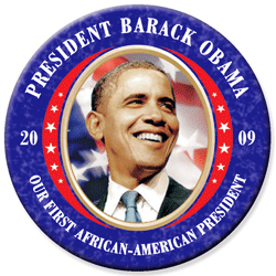 President Barack Obama - Button