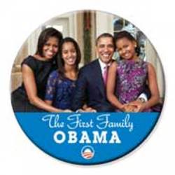 The First Family Obama 2012 - Button