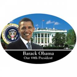 Obama 44th President - Oval Sticker