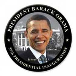 Barack Obama 57th Presidential Inauguration - Button