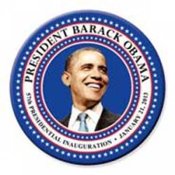 President Barack Obama Inauguration 2012 - Button