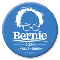 Bernie Sanders President 2020 Feel The Bern - Campaign Button